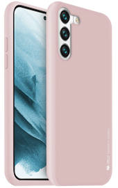 BACK CASE COVER MERCURY I-JELLY SAMSUNG GALAXY S22 PLUS PINK GOLD + GLASS 9H