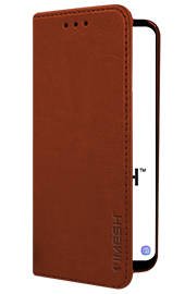 IMESH LEATHER CASE GENUINE LEATHER SAMSUNG GALAXY A42 5G SM-A426 BROWN