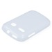 BACK CASE COVER GEL RUBBER JELLY ALCATEL ONE TOUCH POP C3 WHITE