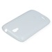 BACK CASE COVER GEL RUBBER JELLY HUAWEI ASCEND G610 WHITE