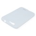 BACK CASE COVER GEL RUBBER JELLY HUAWEI ASCEND G7 WHITE