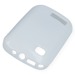 BACK CASE COVER GEL RUBBER JELLY NOKIA ASHA 200 WHITE