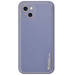 BACK EcoLeather COVER IPHONE 13 BLUE