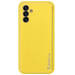 BACK EcoLeather COVER SAMSUNG GALAXY A13 5G YELLOW